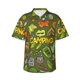 thumbnail image 1 of Fotbe Camping 1 Camisa Hawaiana para Hombre Unisex – Camisa Casual de Verano con Botones de Manga Corta de Algodón y Lino,X-Large, 1 of 7
