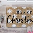 thumbnail image 2 of Suncoda Christmas Rugs Christmas Door Mat Outdoor Christmas Letter Door Mat Kitchen Mat Bedroom Living Room Carpet Floor Mat Christmas Mat Christmas Decorations On Clearance, 2 of 5