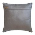 thumbnail image 3 of The HomeCentric Throw Pillow Cover, Decorative Grey & Silver Pack of 2, 18"x18" (45x45 cm) Throw Pillow Covers, Jacquard Silk Lattice, Trellis & Quilted Throw Pillows For Sofa, Geometric Modern - Reza, 3 of 3