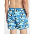 thumbnail image 4 of No Boundaries Men's & Big Men's Elastic Swim Trunks, 5" Inseam, Size S-5XL, 4 of 5