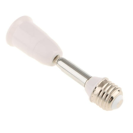 

E26 to E26 Light Socket Extender 5.12 Inch Extension Adjustable 360 degree Rotating Medium Screw Converter Socket Extender
