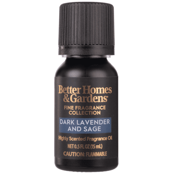 Better Homes & Gardens 15mL Dark Lavender and Sage Highly Scented Fragrance Oil, 15ml