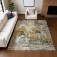 thumbnail image 6 of Addison Rugs Mayfield Premium Machine Washable Transitional Abstract Khaki Rectangle Rug, 5' x 7'6", 6 of 6