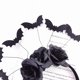 thumbnail image 4 of Diadema de murciélago negro de fieltro para disfraz de Halloween NQ, 4 of 5