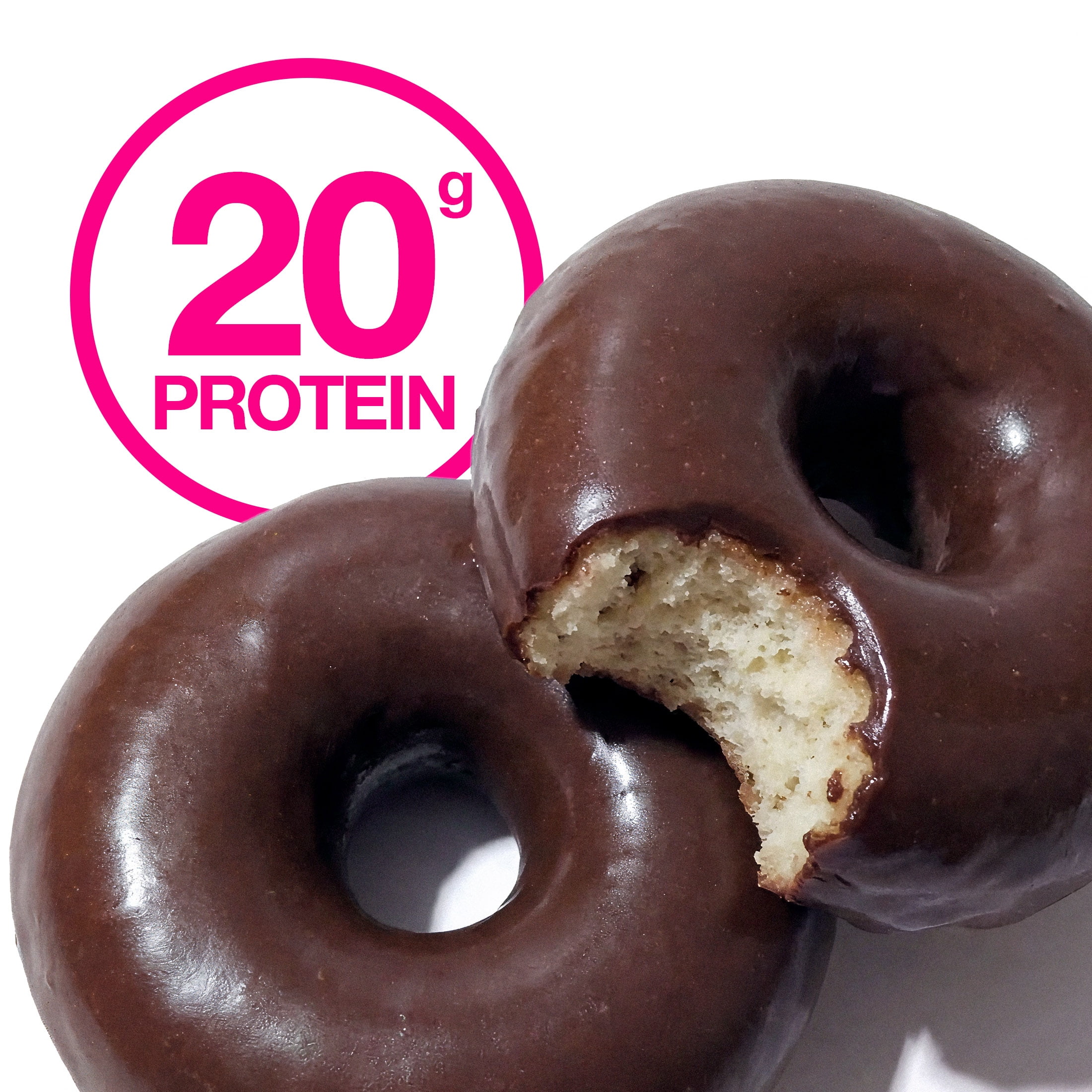 (4 pack) Legendary Foods - Protein Donuts Chocolate Dipped 8.6oz/4ct