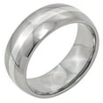 thumbnail image 2 of Titanium Sterling Silver 8mm Wedding Ring Size 7, 2 of 5