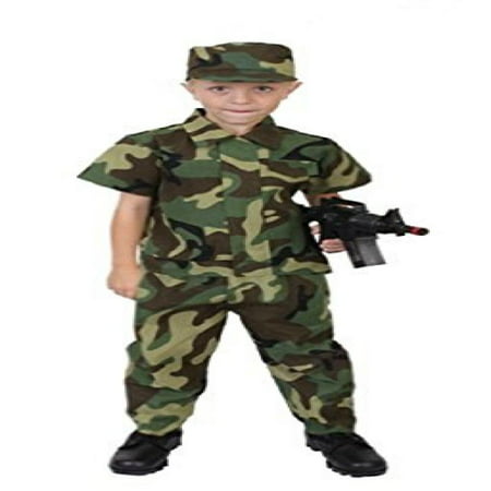 Rothco Kids Camouflage Soldier Costume - 7-9 Years