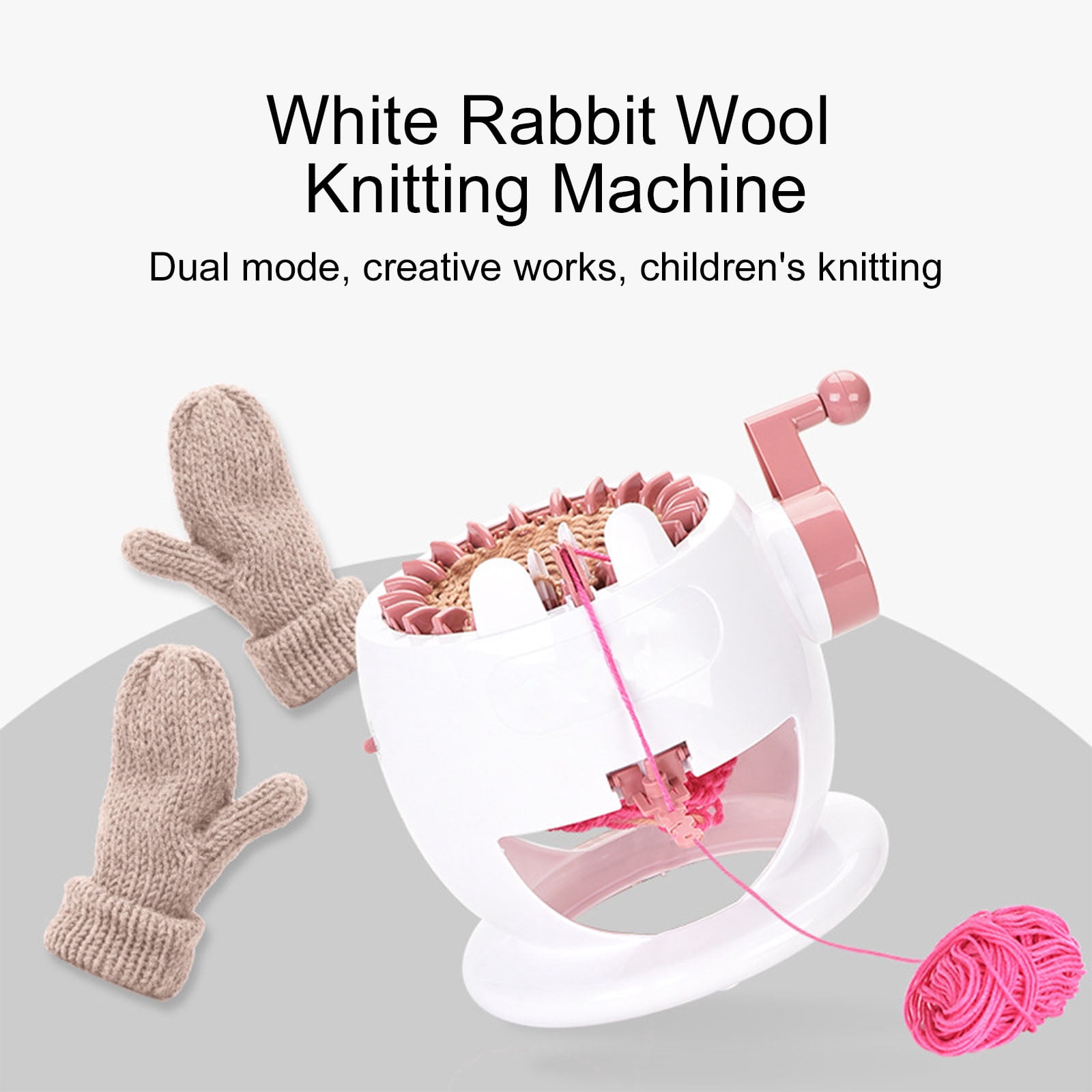 Knitting Toy 22 Pin Machine For Children Learning Easy Weaving To Foster Bonding And Artistic Skills