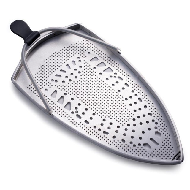 Erreke Funda protectora de hierro Suela de hierro antiadherente para mejorar los resultados de planchado Se adapta a la mayoría de las planchas Fácil instalación Accesorio de cubierta para zapatos de