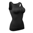 thumbnail image 4 of Tummy Control Camisole For Women Shapewear Tank Tops With Built In Bra Slimming Compression Top Vest Seamless Body Shaper -dd, 4 of 5