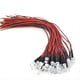 thumbnail image 4 of 100 Uds Lote 20cm Precableado 5mm Bombilla de Luz LED Diodos Emisores Precableados para Decoración del Hogar DIY DC3.7V-12V A, 4 of 5