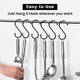 thumbnail image 4 of S Hooks 12 Pc Aluminum S Shaped Hooks Heavy Duty S Hooks For Hanging Plants, 4 of 5