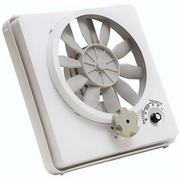 Heng's 90046CR Vortex White 3Speed Replacement Fan Kit with 9" Blade