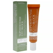 Clinique Superdefense City Block Broad Spectrum SPF 50 Daily Energy plus Face Protector , 1.4 oz Sunscreen