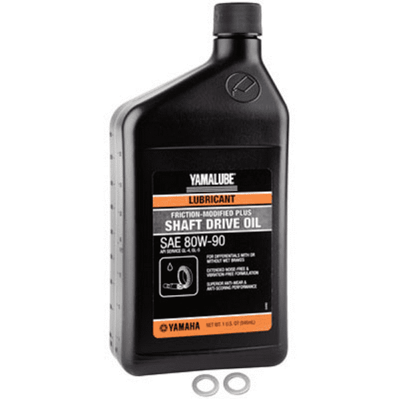Drivetrain Oil Change Kit with Yamalube Oil Compatible With Yamaha BIG BEAR 2x4 400 2000-2004