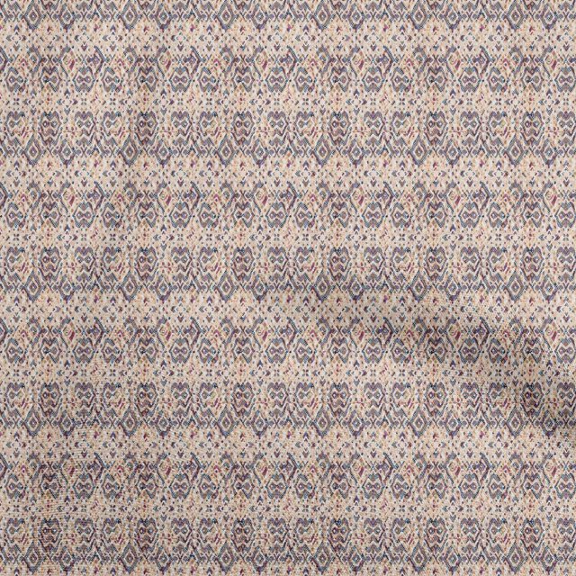 oneOone Viscose Chiffon Light Peach Fabric Asian Kilim Craft Projects Decor Fabric Printed By The Yard 42 Inch Wide
