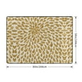 thumbnail image 2 of Area Rugs For Living Room Decor - Gold Drops Soft Anti Slip Throw Washable Rugs 5x7 For Bedroom, Indoor Carpet For Bedroom Living Room 80x58In, 2 of 7