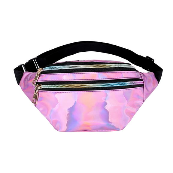 Worgeous Fashionable Waist Bag Portable Waist Bag Shopping 23×12.5cm Pink
