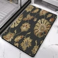 thumbnail image 4 of Modern Collection Non-Slip Floral Area Rug | Vintage Colors, Distressed Look, 20x32 inch | Chic Upgrade for Living Room, Bathroom Decor, 4 of 5
