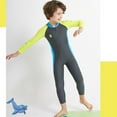 thumbnail image 3 of Children Diving Suit Durable Surfing Swimsuit Outdoor Accessories (S Gray), 3 of 9