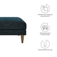 thumbnail image 6 of Modway Zoya Down Filled Overstuffed Ottoman in Navy Fabric, 6 of 8