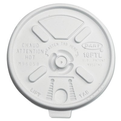 DCC 16FTL Lift n` Lock Plastic Hot Cup Lids, 12-24oz Cups, Translucent, (Best Dcc Controller For N Gauge)