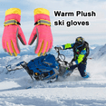 thumbnail image 5 of Guantes de invierno cálidos para clima frío guantes de esquí para nieve Snowboard, 5 of 5