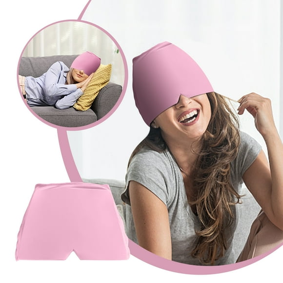 EGNMCR Multifunctional Gel Headache Cap Headache And Migraine Relief Cap Cold Compress Relief For Migraine Or Stress Headaches a hat