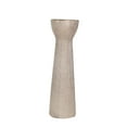 thumbnail image 1 of Sagebrook Home Ceramic 14" Bead Candle Holder,Champagne, 1 of 1