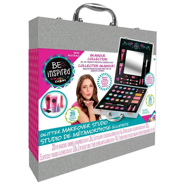 Cra-Z-Art Be Inspired Glitter Makeover Studio Glamour Collection