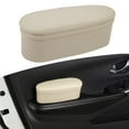 thumbnail image 4 of Car Arm Storage Box Arm Heightening Pad Cushion Auto Interior Parts beige, 4 of 8