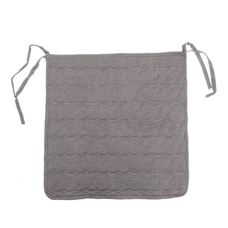 

TOYMYTOY Simple Fashion Cotton Chair Cushion Pure Color Chair Pad Non-slip Warm Winter Chair Cushion for Office Home 40x40cm (Coffee Color)