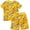 Gold, variant on FREEZE Boy's Sonic The Hedgehog Short Sleeve T-Shirt and Shorts Set