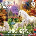 thumbnail image 1 of Ceaco Unicorns 100-Piece Puzzle The Castle Unicorns, 1 of 2