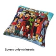thumbnail image 4 of Dibujos animados Dragon Ball Z(10) Juego de 4 fundas de cojín cuadradas para sofá, sala de estar y cama (50,8 x 50,8 cm), con cremallera invisible, regalo decorativo., 4 of 5