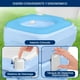 thumbnail image 3 of Inodoro Portátil de 20 Litros SereneLife, Toilette para Camping a Prueba de Fugas con Tanque de Desechos Desmontable, 120+ Descargas, Pulverizador, Bolsa de Transporte, Embudo Plástico, 3 of 7