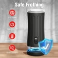 thumbnail image 5 of 4-in-1 Electric Milk Frother for Coffee, Latte, Cappuccino, Macchiato - Automatic Warm & Cold Foam Maker, 5 of 6