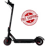 Gyrocopters- Flash 3.0 Portable Electric Scooter with rear suspension - 8.5 wheels, 36V-7.5Ah Big Lithium Ion Battery, Speeds up tp 15 miles (25km), Range up to 17 miles (28km)
