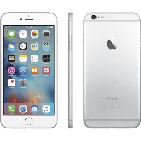 Refurbished Apple iPhone 6 Plus 16GB, Silver