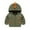 Army Green, variant on Toddler Baby Zip Up Hoodies Boy Girl Long Sleeve Hooded Sweatshirt Jacket Top with Pocket Kid Casual Outwear Clothes Army Green 4 Years