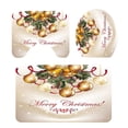thumbnail image 3 of Juego de 3 Alfombra de Baño Alfombrilla Toilet de de Baño de Navidad Funda de Asiento y Alfombra y Caja de Tejido Caja de Regalo Estilo03 Soledad Alfombra de baño Alfombrilla Toliet, 3 of 10