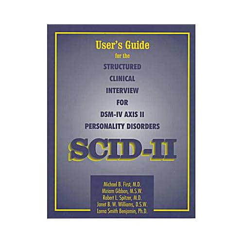 structured clinical interview scid structured clinical interview scid