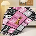 thumbnail image 4 of Blanket for German Shepherd Lover Gifts for German Shepherd Mom - 50x60 I Just Freaking Love German Shepherd - Birthday Present for Dog Mom Lover Girls, 4 of 6