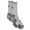 Grey, variant on Under Armour Mens ColdGear Midweight Socks, Black, 9-11
