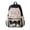 Black, variant on Kawaii Ita Backpack, Cute Coquette Y2K Aesthetic Daypack, Clear Display Pockets for Collectible Pins, Casual School Travel Backpack