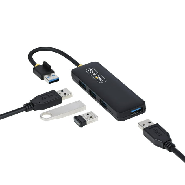 Hub USB StarTech.com USB 3.0 de 4 puertos (5 Gbps) para Windows y Mac