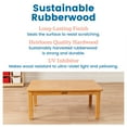 thumbnail image 6 of ECR4Kids 36in x 24in Rectangular Hardwood Table with 14in Legs, Childrens Furniture, Honey, 6 of 9