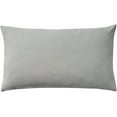 thumbnail image 2 of Nourison Life Styles Embroidered Flowers Grey 14" x 24" Throw Pillow Cover, 2 of 6