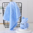 thumbnail image 2 of FNGZ Bath Towel,Hand Towels,Bunny Towel Rabbit Handkerchief Bunny Shape Towel Plush Rabbit Gift All,Washcloths, 2 of 9