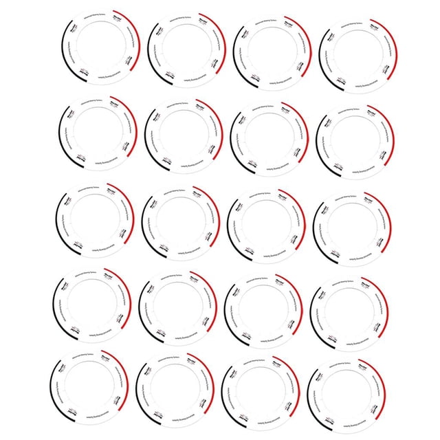 Collares de Protección Universal Sunnimix 20 Piezas para Calefactor de Calentador de cera 14